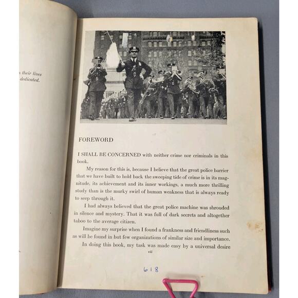 Vintage Police! Book John J. Floherty 1936 Hardcover Country Life Press - Picture 4 of 16